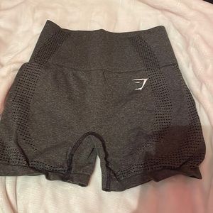 Charcoal grey gymshark spandex